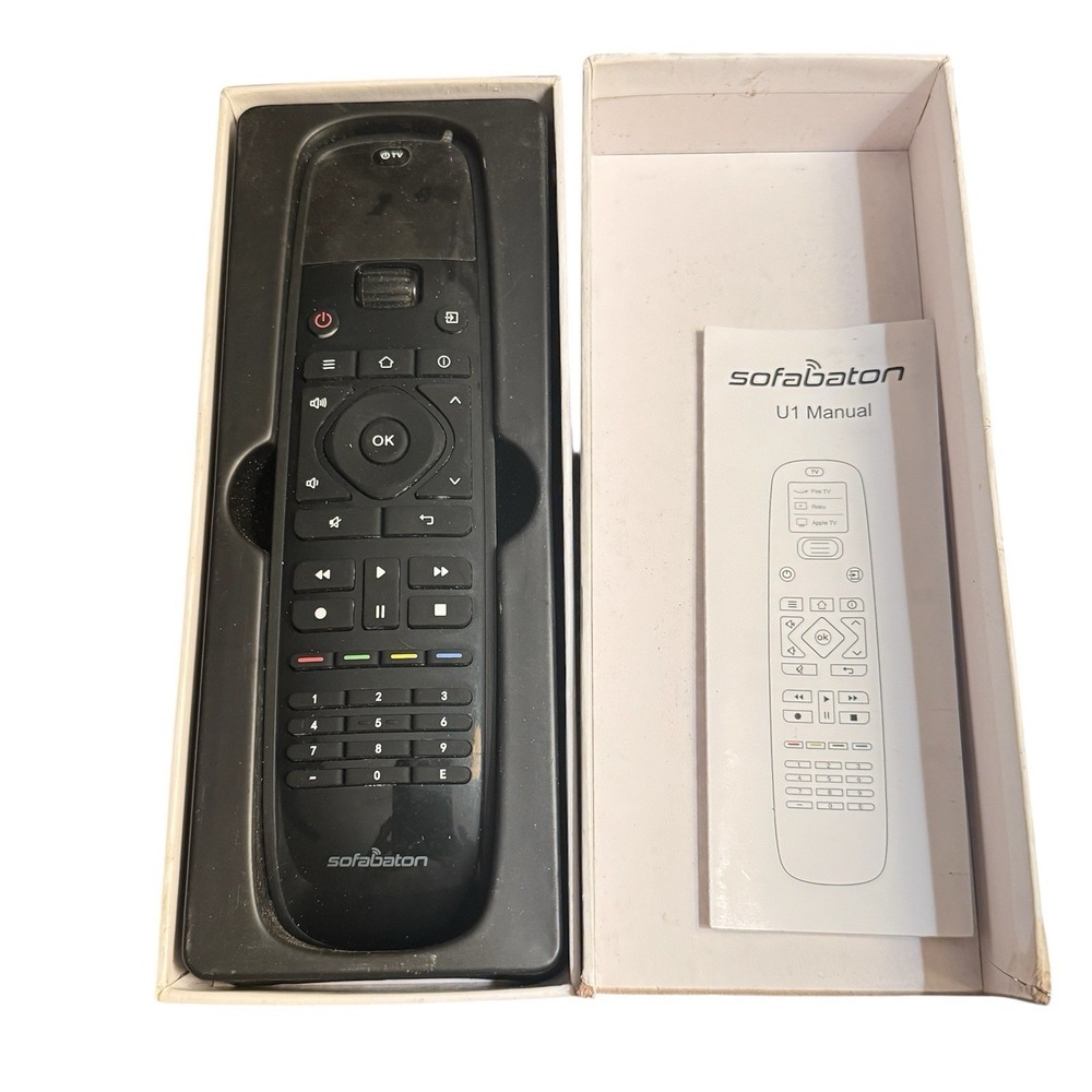 SofaBaton U1 Universal Remote Harmony Replacement TV Roku Apple TV